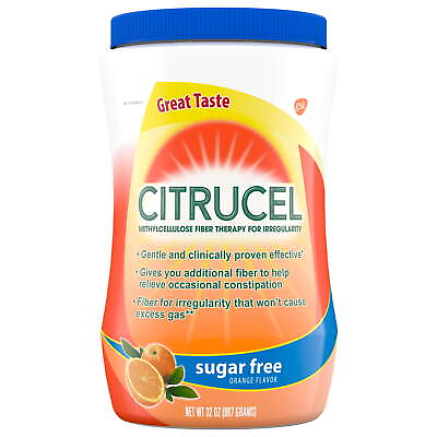 #ad #ad Sugar Free Fiber Powder for Occasional Constipation Relief Orange Flavor $21.97