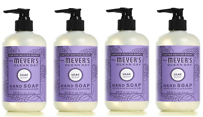 #ad Mrs. Meyer#x27;s Clean Day Liquid Hand Soap Lilac Scent 12.5 Fl Oz Lot 4 $20.99