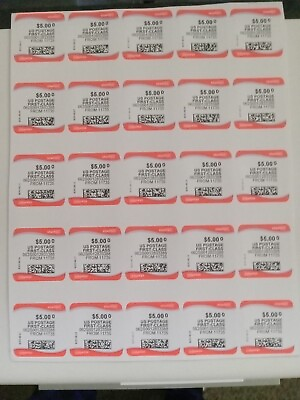 #ad Discount Stamps 3 Sheets Of $5.00 Dollars Stamps . Plus 1 Sheet Free $275.00