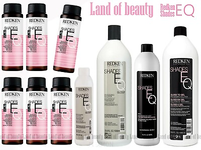 #ad #ad Redken Shades EQ Gloss Demi Hair color 2oz or Solution 8oz 1L ☆Choose Yours $14.99