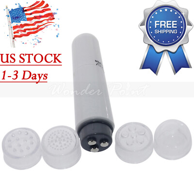 #ad Powerful Mini Massage Pen amp; 4 Heads All Over Body Massage Anti Wrinkles Tool $17.38