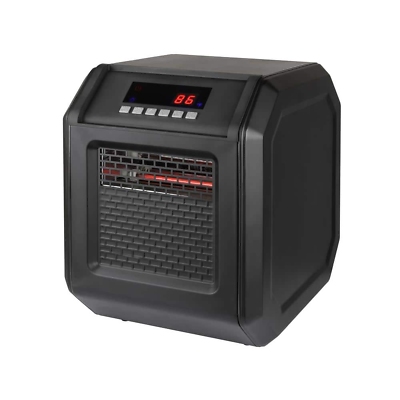 #ad 1500 Watt Electric Infrared Space Heater with Remote Control and Thermostat $120.87