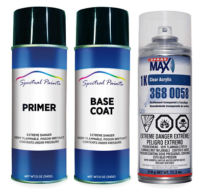 #ad For Land Rover PAX Celtic Black Met. Aerosol Paint Primer amp; Clear Compatible $65.99