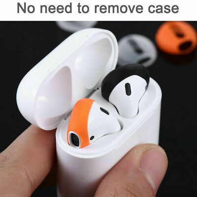 #ad 1 Pair Earpods Airpod Cover Case Compatible with airpods 2amp;1 Anti Slip Silicone $2.79