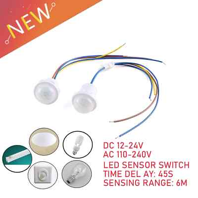 #ad Mini PIR Infrared Sensor Module Smart Switch Hand Scan for LED Lighting $4.91
