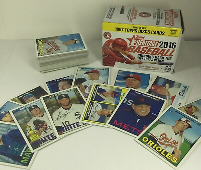 #ad Topps Heritage 2016 Baseball 72 Trading Cards MLB *MISSING CARD READ* Box Set $49.99