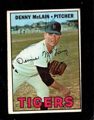 #ad 1967 TOPPS #420 DENNY MCLAIN GOOD TIGERS *X109221 $5.00