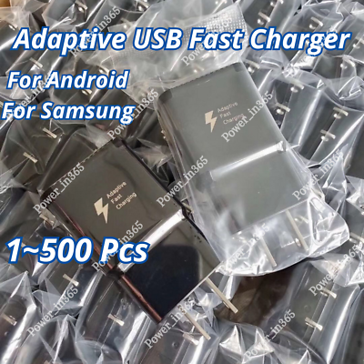 #ad #ad For Android Samsung USB Wall Charger Fast Adapter Block Charging Cube Brick Lot $456.39