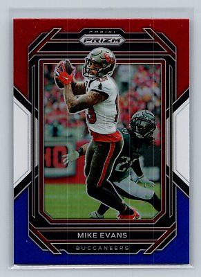 #ad Mike Evans 2022 Panini Prizm #275 Red White and Blue Tampa Bay Buccaneers 1N $1.95