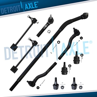 #ad Front Inner Outer Tie Rod Upper Lower Ball Joints for 2007 2017 Jeep Wrangler $123.15