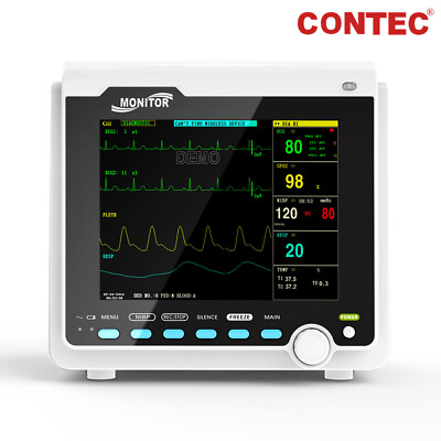 #ad CMS6000 Patient Monitor Vital Signs ICU Cardiac Machine Optional CO2BagPrinter $459.00