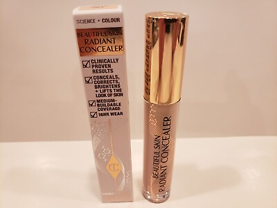 #ad Charlotte Tilbury Beautiful Skin Radiant Concealer #4.5 Fair 0.25 oz NIB $24.99