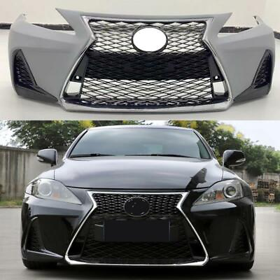 #ad 2IS to 4IS For 06 13 Lexus IS250 350 C to 2017 F Sport Front Bumper Conversion $829.99