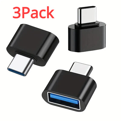 #ad Type C to USB Adapter 3.0 USB C 3.1 Male OTG A Female Data Connector Converter $2.60