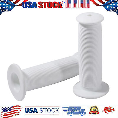 #ad 1 Pair Motorcycle Scooter Bicycle Handlebar Anti Slip Soft Rubber Hand Grips $1.99