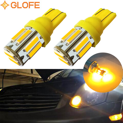 #ad 2x GLOFE Yellow LED Parking Side Marker Corner Bulb For 2006 2009 Toyota Prius $9.99