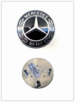 #ad for MERCEDES 2014 ON W205 W213 W222 C E S CLASS FRONT GRILLE EMBLEM BADGE OEM $14.97