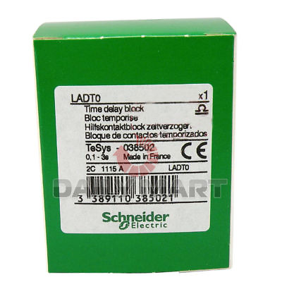 #ad New Schneider LADT0 Contactor Time Delay Block 0.1 3s $27.10