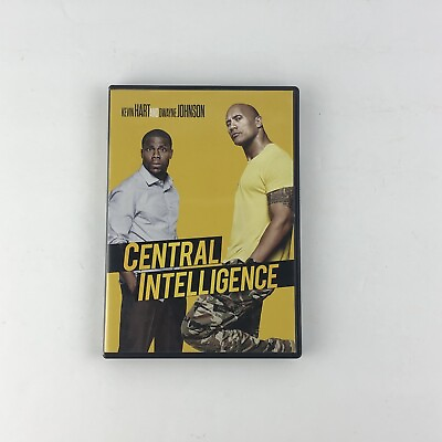 #ad Central Intelligence 2016 Widescreen DVD Excellent Condition $8.98