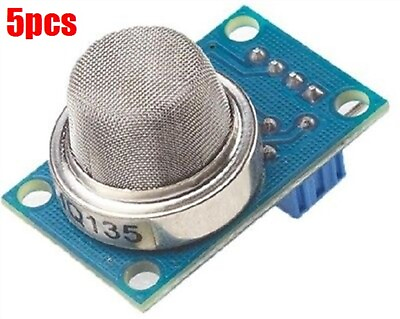 #ad 5Pcs MQ 135 Air Quality Harmful Gas Detector Sensor Module Dc 5V 10 1000PPM yg $7.26