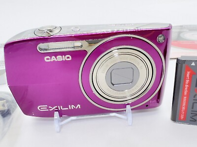 #ad Casio EX Z2300 EXILIM Digital Camera PE 14.1MP 5x Optical Zoom Purple Art Shot $125.99