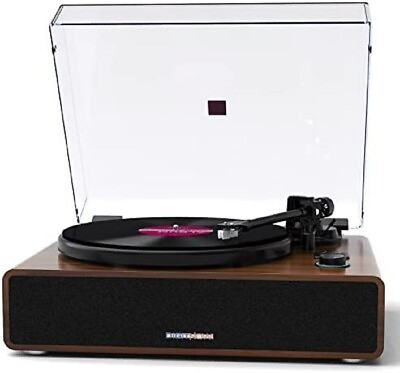 #ad Record Player with Built in Stereo Speakers 2 Speed Vinyl Record RCA Output $119.99