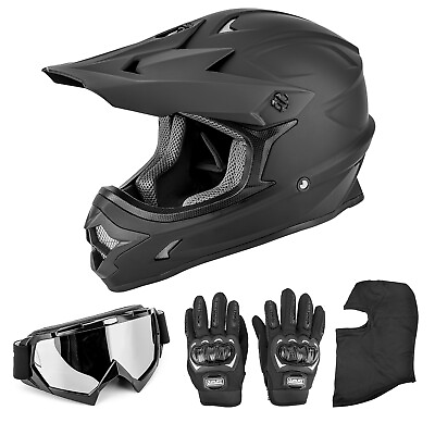 #ad Helmet Motocross ATV Dirt Bike DOT Adult Full Face Off Road Thor Sector Offroad $60.99
