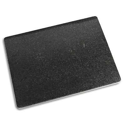 #ad Soulscrafts Natural Black Granite Cutting Board for Kitchen Black Stone Past... $70.70