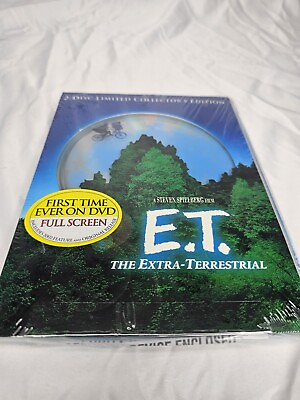 #ad E.T. The Extra Terrestrial 2 DVD SET 2002 Limited Collector#x27;s Edition NEW $19.99