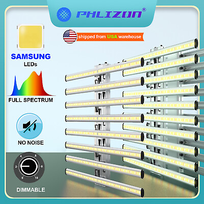 #ad Phlizon 800W FC8000 ED Grow Lights Bar Full Spectrum Commercial Indoor Plants $439.67