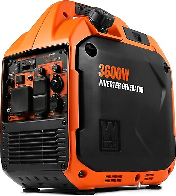 #ad 56360i 3600 Watt Portable Inverter GeneratorRV Readywith Fuel Shut Off $469.00