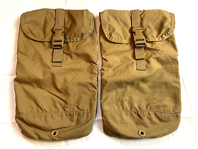 #ad *Lot of 2* USMC FILBE Hydration Pouch Pack 100 oz Coyote Brown FSBE Propper MINT $19.90