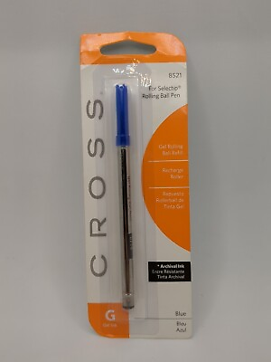 #ad Cross Refills Blue Rollerball Pen 8521 New $10.99