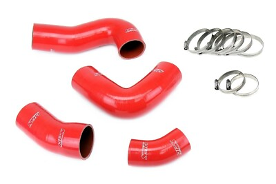 #ad HPS Reinforced Silicone Red Intercooler Hose Kit For 19 20 VW GTI 2.0L Turbo MK7 $144.40