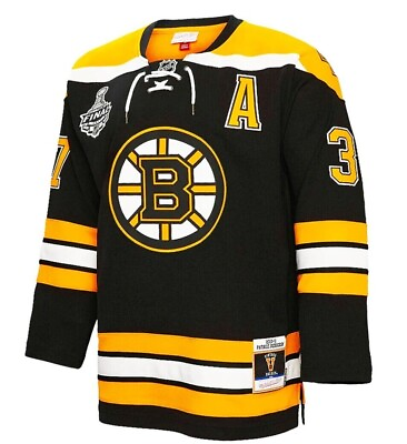 #ad Mitchell amp; Ness Boston Bruins #37 Vintage Hockey Jersey New Mens Sizes $99.99