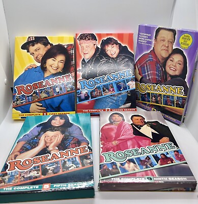#ad Roseanne TV Series Seasons 1 2 3 5 amp; 9 DVD LOT The Conners Great Condition $19.97