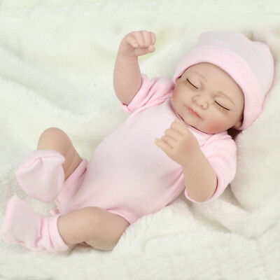#ad Full Body Silicone Vinyl Reborn Baby Dolls Realistic Newborn Preemie Girl Doll $21.97