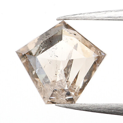 #ad 0.63 CT Natural Loose Diamond Pentagon Diamond Brown Diamond L044 $253.00