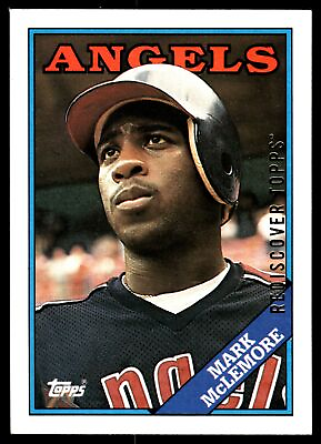 #ad Mark McLemore California Angels 1988 Topps #162 2017 Rediscover Gold Buyback $3.99