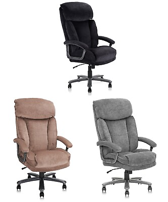#ad CLATINA Ergonomic Big and Tall Executive Office Chair 400lbs Weight Capacity $179.99