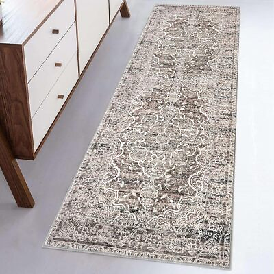 #ad Runners for Hallways Vintage Floral Rug Non Slip Washable Kitchen Runner Rugs $25.85