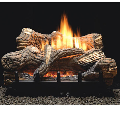 #ad Flint Hill Vent Free Gas Logs 24quot; on off remote Natural Gas $998.10