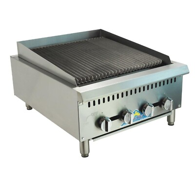 #ad Comstock Castle CCHRB24 24quot; Wide Countertop Gas Radiant Charbroiler $1254.00