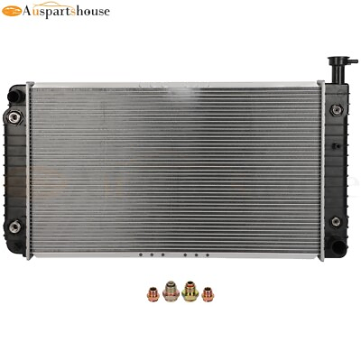 #ad Aluminum Radiator Assembly For 97 99 Chevrolet Cargo Van 5.7L Chevy Express 1500 $79.99