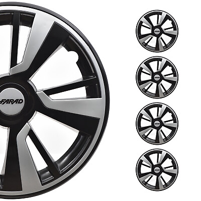#ad 16quot; Wheel Covers Hubcaps fits Suzuki Light Gray Black Gloss $99.90