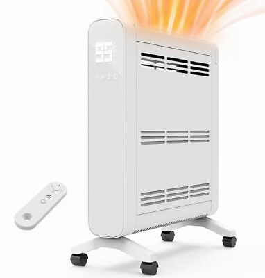 #ad Radiator Heater for Indoor Use w LED Temperature Touch Display 1500W 24hr Timer $44.99