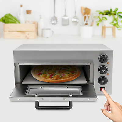 #ad Commercial Countertop Pizza Oven Single Deck Pizza Marker For 16quot; Pizza Indoor $161.50