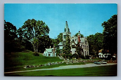 #ad Postcard Vtg Ohio Mac O Chee Castle West Liberty $5.00