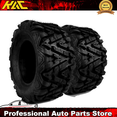 #ad 2X 25x10 12 ATV Tires UTV Tire 25x10x12 Heavy Duty MUD All Terrain 25 10 12 Tyre $150.99