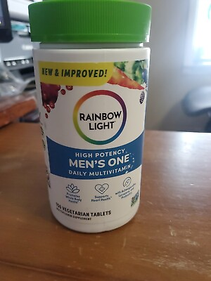 #ad Rainbow Light MENS ONE HIGH POTENCY Multivitamin Superfoods amp; Probiotics 150 ct $49.50